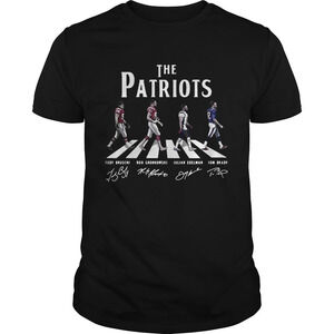 The Patriots Abbey Road Signatures Shirt
